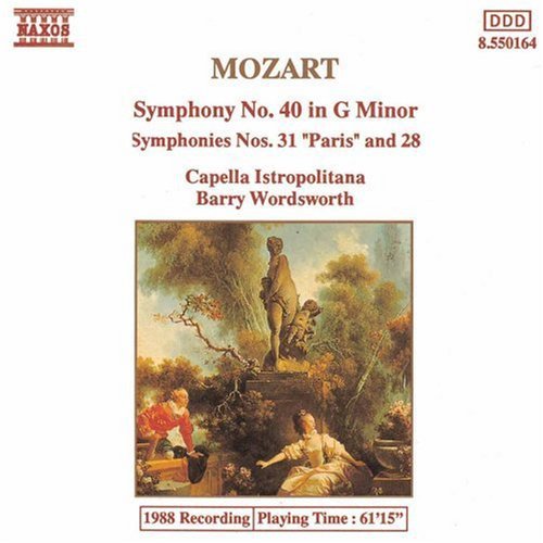 the album cover for Capella Istropolitana - Symphonies 28, 31 & 40