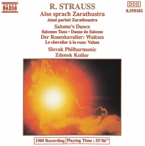 the album cover for Zdenek Kosler - Also Sprach Zarathustra