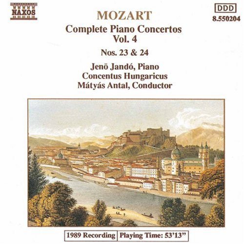 the album cover for JenÅ‘ JandÃ³ - Piano Concerti 23 & 24
