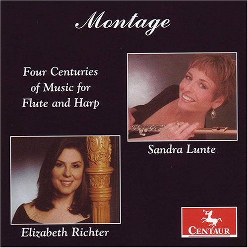 the album cover for Montage-Four Centuries Of Musi - Montage: Four Centuries of Music for Flute & Harp