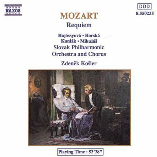 the album cover for Zdenek Kosler - Requiem