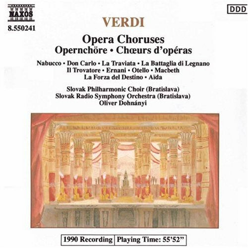 the album cover for Marian Vach - Opera Choruses