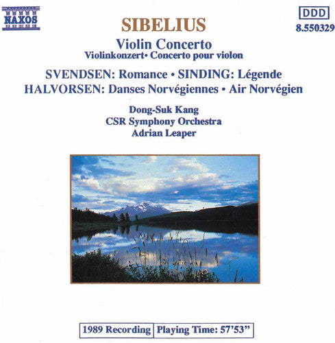 the album cover for Dong-Suk Kang - Danses Norvegiennes / Air Norvegien