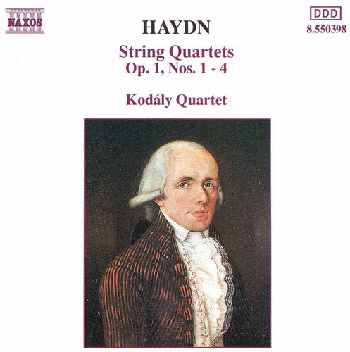 the album cover for Kodaly Quartet - String Quartets Op 1, Nos. 1-4
