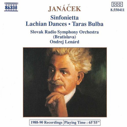 the album cover for Ondrej Lenard - Sinfonietta