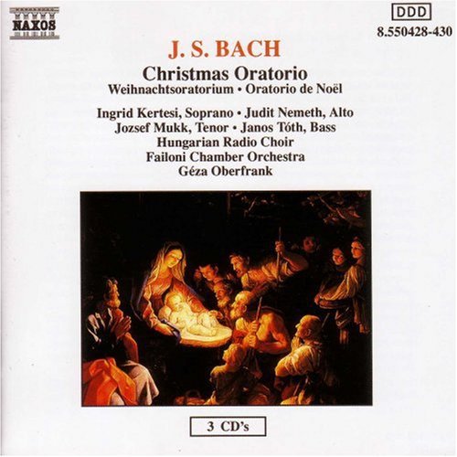the album cover for Ingrid Kertesi - Christmas Oratorio