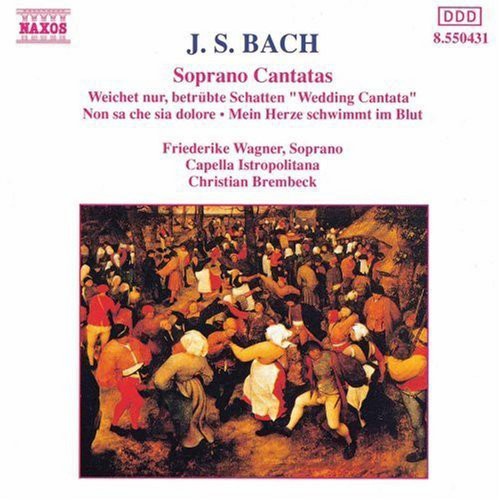 the album cover for Friederike Wagner - Cantatas 199, 202 & 209
