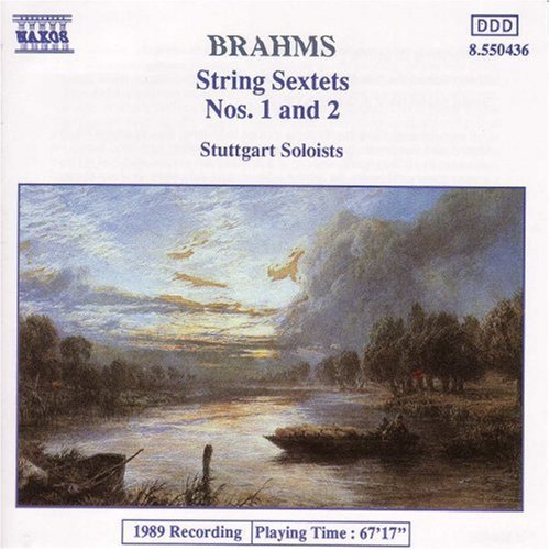 the album cover for Stuttgart Soloists - String Sextets 1 & 2
