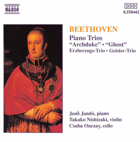 the album cover for JenÅ‘ JandÃ³ - Piano Trios "Archduke" & "Ghost"