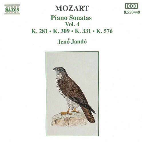 the album cover for JenÅ‘ JandÃ³ - Piano Sonatas 281, 309, 331 & 576
