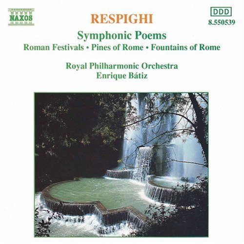 the album cover for Symphony Orchestra Of The State Of Mexico - Pines of Rome / Fountains of Rome