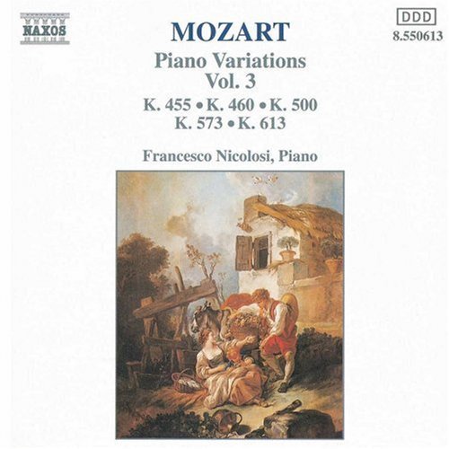 the album cover for Francesco Nicolosi - Piano Variations 3