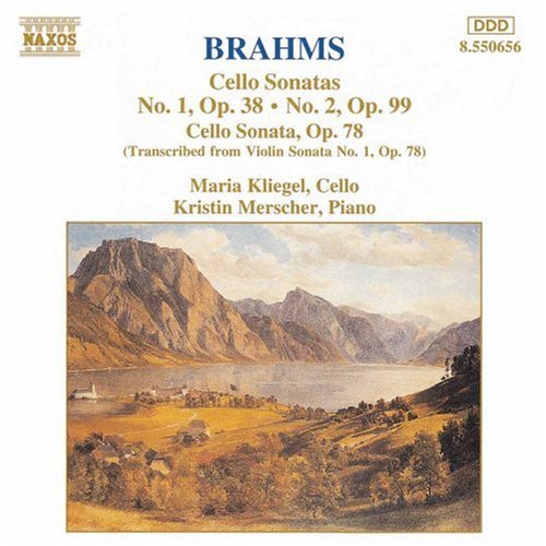 the album cover for Kristin Merscher - Cello Sonatas Opp. 38, 78 & 99