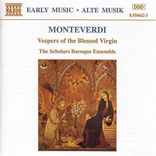 the album cover for The Scholars Baroque Orchestra - Vespers of Blessed