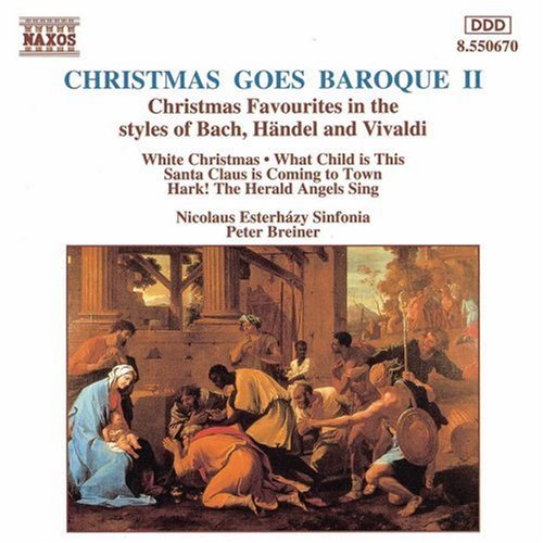 the album cover for Peter Breiner - Christmas Goes Baroque 2