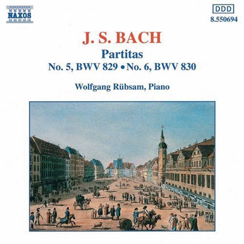 the album cover for J. RHEINBERGER - Partitas 5 & 6