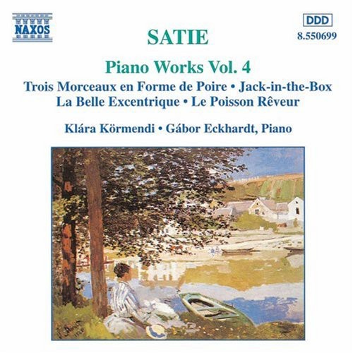 the album cover for Gabor Eckhardt - Piano Works 4