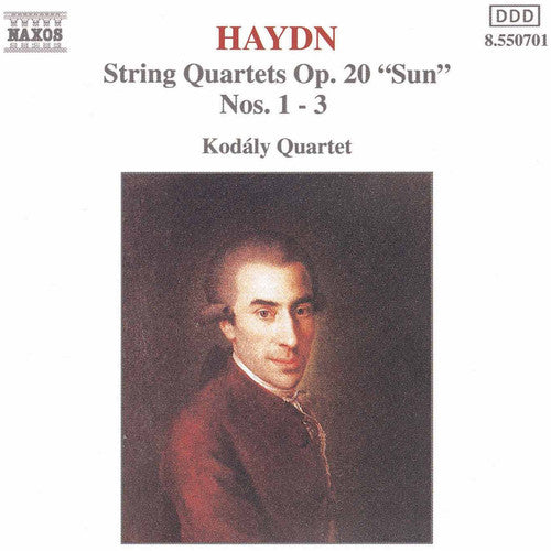the album cover for Kodaly Quartet - String Quartets Op 20 1-3