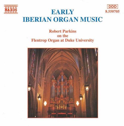 the album cover for ROBERT PARKINS - Iberian Organ Music