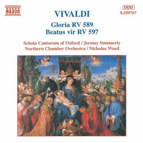 the album cover for Nicholas Ward - Gloria / Beatus
