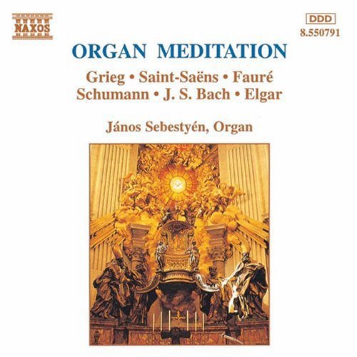 the album cover for Janos Sebestyen - Organ Meditations