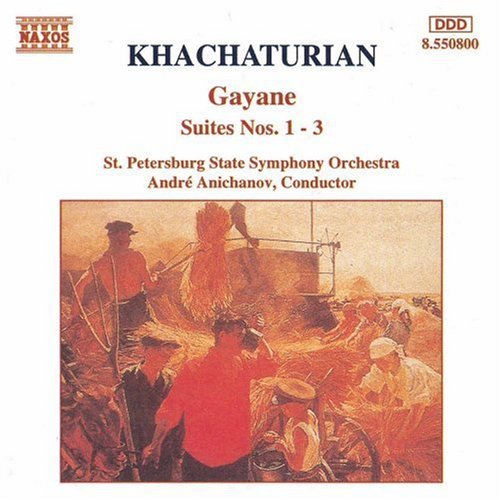 the album cover for Andre Anichanov - Gayane Suites 1-3