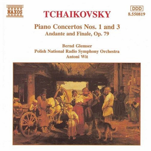 the album cover for Bernd Glemser - Piano Concertos 1 & 2