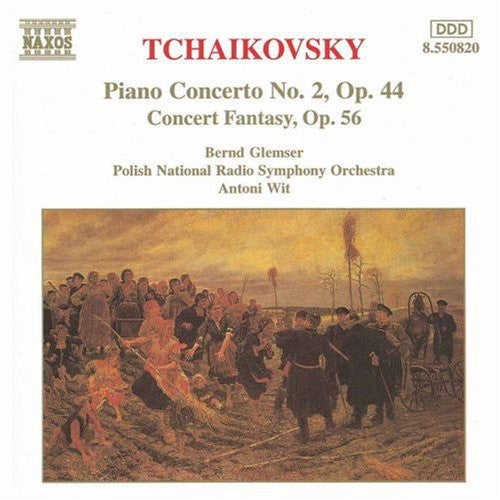 the album cover for Bernd Glemser - Piano Concerto 2