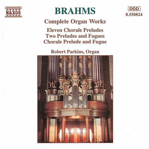 the album cover for ROBERT PARKINS - Organ Works Complete