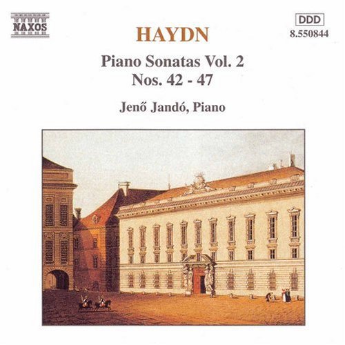 the album cover for JenÅ‘ JandÃ³ - Piano Sonatas 2