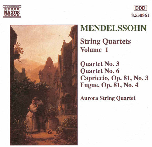 the album cover for Aurora String Quartet - String Quartet 1