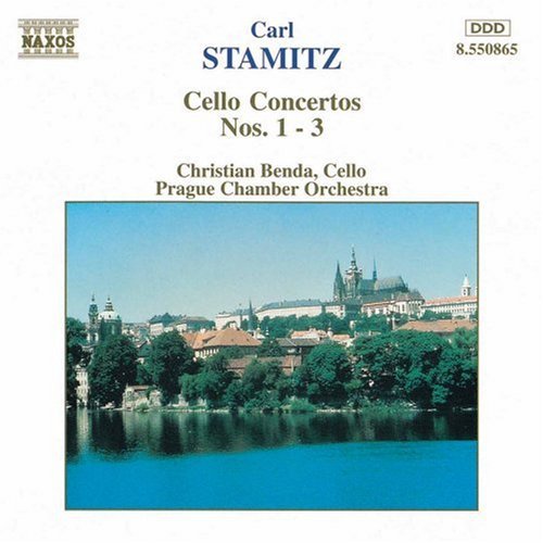the album cover for C.P.E. Bach - Cello Concerti 1-3