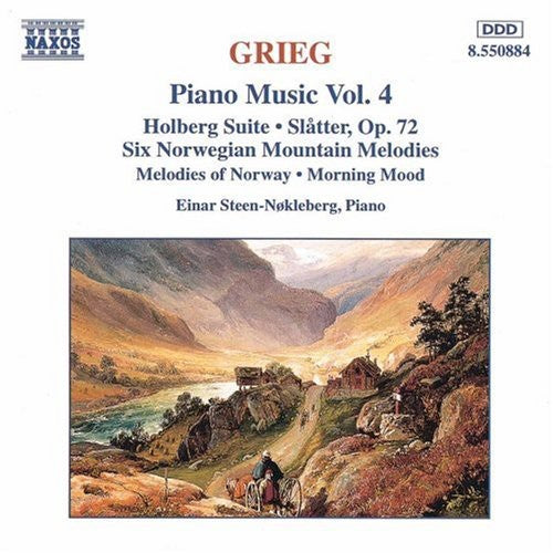 the album cover for Einar Steen-NÃ¸kleberg - Piano Music 4