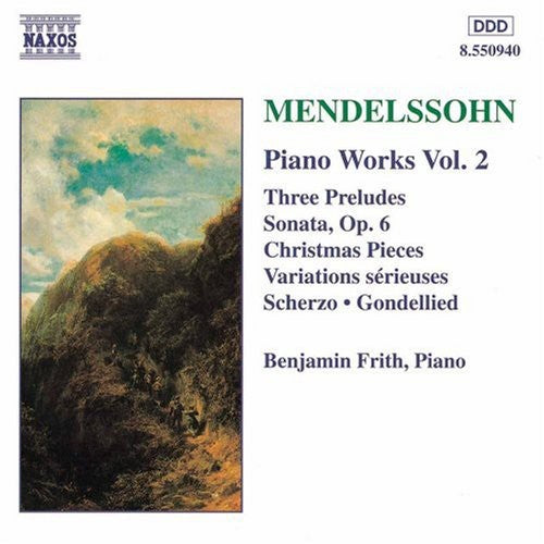 the album cover for Benjamin Frith - Piano Works 2