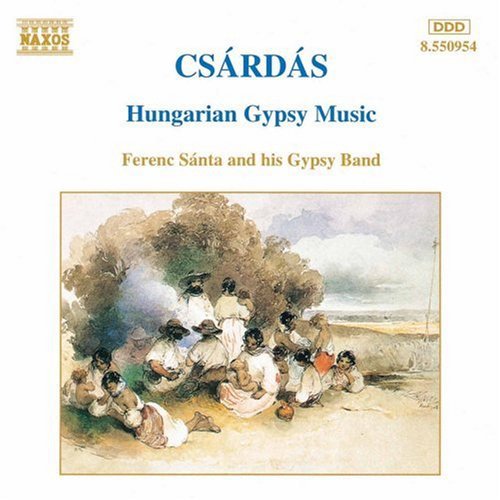 the album cover for CSARDAS - Hungarian Gypsy Music