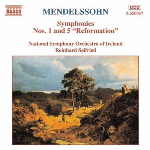 the album cover for Ireland National Symphony Orchestra - Symphony 1 & 5