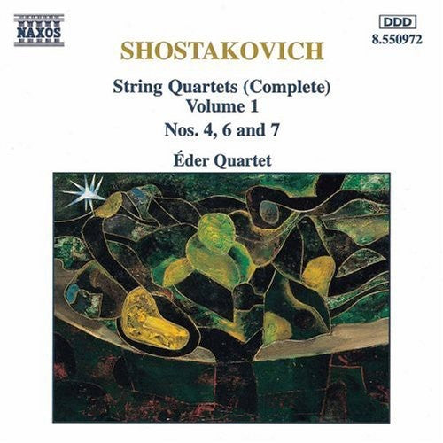 the album cover for Eder Quartet - String Quartets 1