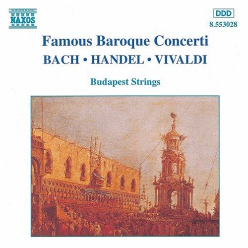the album cover for Budapest Strings - Baroque Concerti / Various