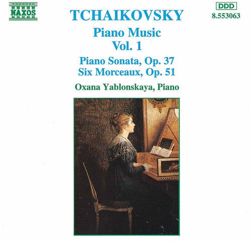 the album cover for Oxana Yablonskaya - Piano Music 1