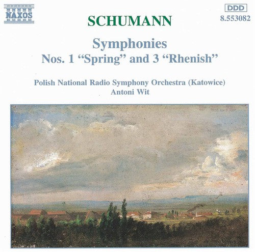 the album cover for Polish National Radio Symphony Orchestra - Symphony 1 & 3