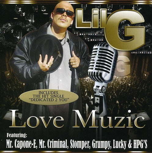 the album cover for Lil G - Love Muzic