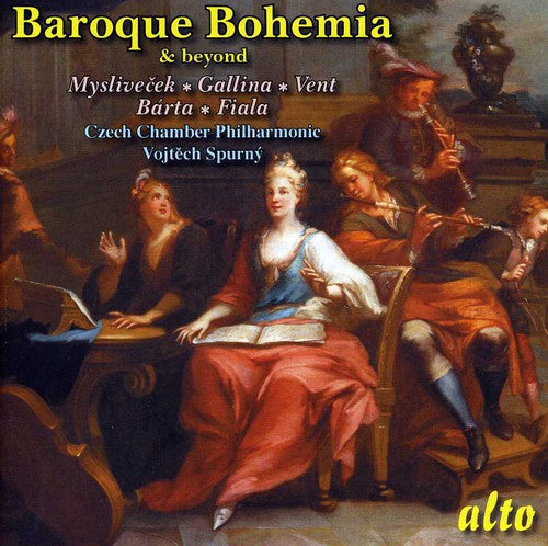 the album cover for VojtÄ›ch SpurnÃ½ - Bohemian Baroque 4