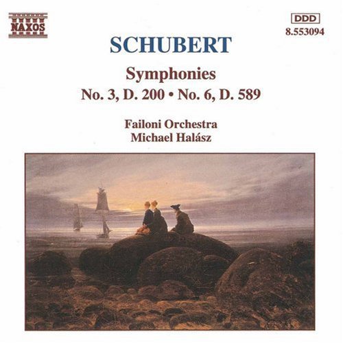 the album cover for Michael Halasz - Symphonies 3 & 6