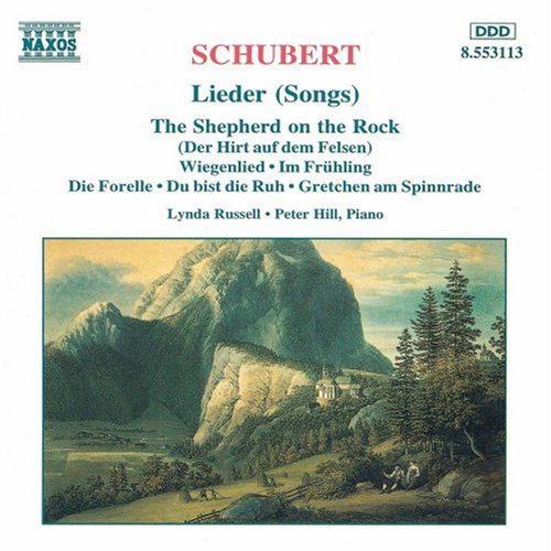 the album cover for Lynda Russell - Lieder