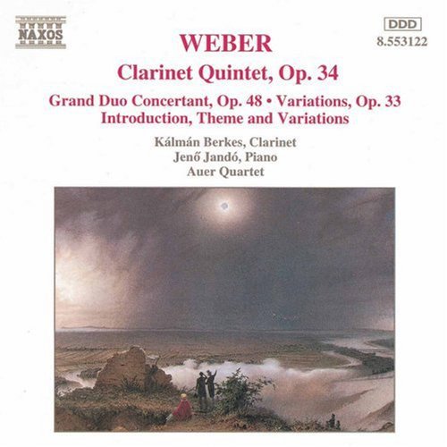 the album cover for JenÅ‘ JandÃ³ - Clarinet Quintet