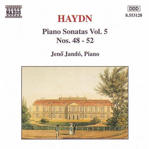the album cover for JenÅ‘ JandÃ³ - Piano Sonatas 48-52