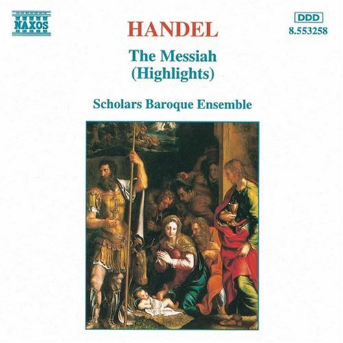 the album cover for The Scholars Baroque Orchestra - Messiah