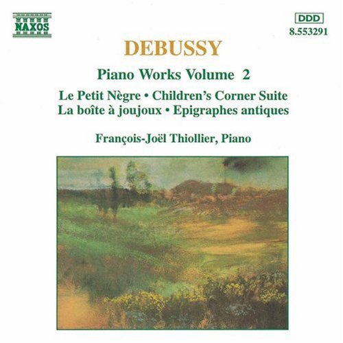 the album cover for Francois-Joel Thiollier - Piano Works 2