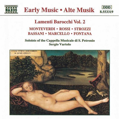 the album cover for Sergio Vartolo - Lamenti Barocchi 2 / Various