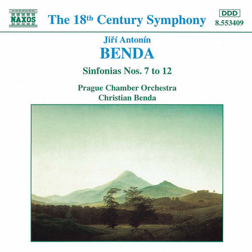 the album cover for C.P.E. Bach - Sinfonias 7-12
